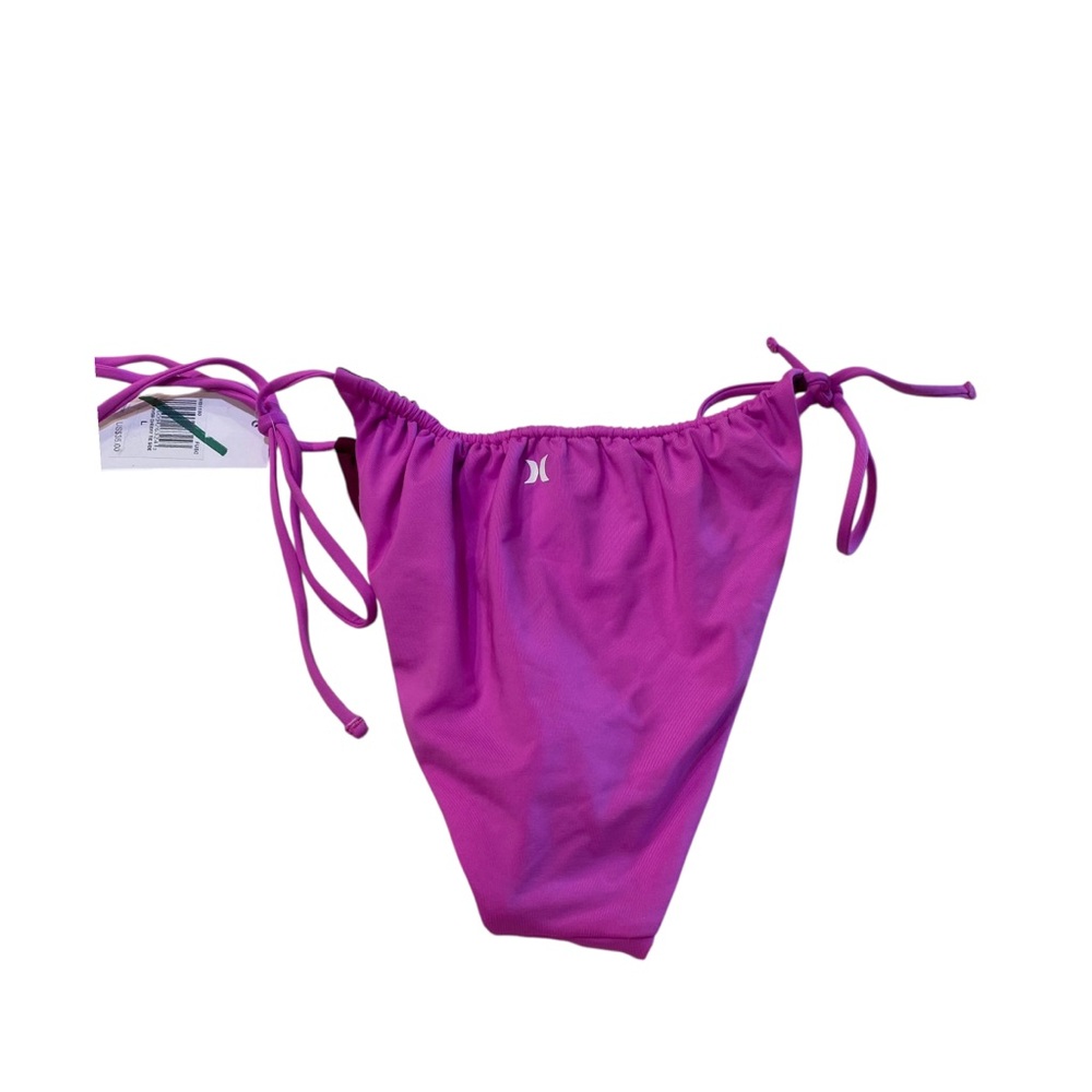 Hurley Solid Reversible Bikini Bottom Size Medium - image 2